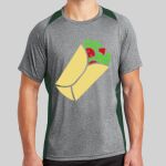 Heather Colorblock Contender ™ Tee Thumbnail