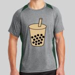 Heather Colorblock Contender ™ Tee Thumbnail