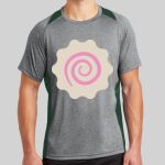 Heather Colorblock Contender ™ Tee Thumbnail