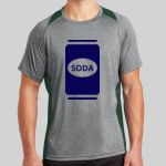 Heather Colorblock Contender ™ Tee Thumbnail