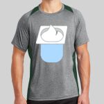 Heather Colorblock Contender ™ Tee Thumbnail