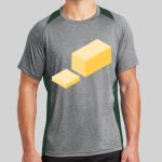 Heather Colorblock Contender ™ Tee Thumbnail