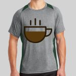 Heather Colorblock Contender ™ Tee Thumbnail