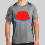 Heather Colorblock Contender ™ Tee Thumbnail