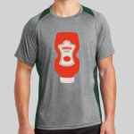 Heather Colorblock Contender ™ Tee Thumbnail