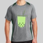 Heather Colorblock Contender ™ Tee Thumbnail