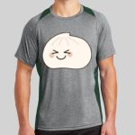 Heather Colorblock Contender ™ Tee Thumbnail