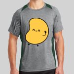 Heather Colorblock Contender ™ Tee Thumbnail