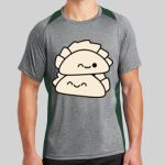 Heather Colorblock Contender ™ Tee Thumbnail