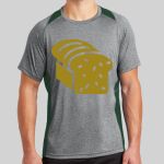 Heather Colorblock Contender ™ Tee Thumbnail