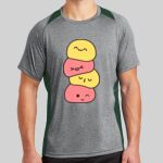 Heather Colorblock Contender ™ Tee Thumbnail