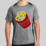 Heather Colorblock Contender ™ Tee Thumbnail