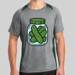 Heather Colorblock Contender ™ Tee Thumbnail