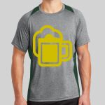 Heather Colorblock Contender ™ Tee Thumbnail