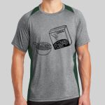 Heather Colorblock Contender ™ Tee Thumbnail