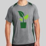 Heather Colorblock Contender ™ Tee Thumbnail