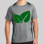 Heather Colorblock Contender ™ Tee Thumbnail