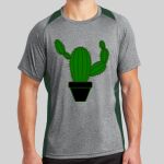 Heather Colorblock Contender ™ Tee Thumbnail