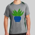 Heather Colorblock Contender ™ Tee Thumbnail