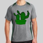 Heather Colorblock Contender ™ Tee Thumbnail