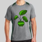 Heather Colorblock Contender ™ Tee Thumbnail