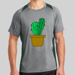 Heather Colorblock Contender ™ Tee Thumbnail