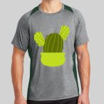 Heather Colorblock Contender ™ Tee Thumbnail