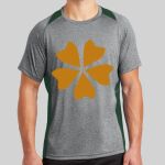 Heather Colorblock Contender ™ Tee Thumbnail