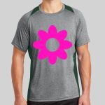 Heather Colorblock Contender ™ Tee Thumbnail