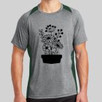 Heather Colorblock Contender ™ Tee Thumbnail