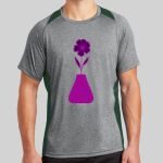 Heather Colorblock Contender ™ Tee Thumbnail