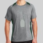 Heather Colorblock Contender ™ Tee Thumbnail