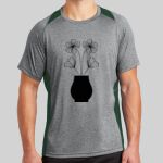 Heather Colorblock Contender ™ Tee Thumbnail