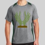 Heather Colorblock Contender ™ Tee Thumbnail