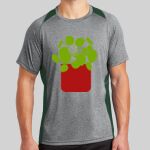 Heather Colorblock Contender ™ Tee Thumbnail