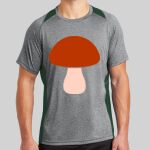 Heather Colorblock Contender ™ Tee Thumbnail