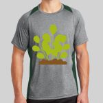 Heather Colorblock Contender ™ Tee Thumbnail