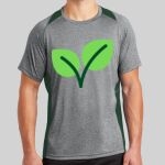 Heather Colorblock Contender ™ Tee Thumbnail
