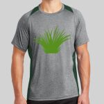 Heather Colorblock Contender ™ Tee Thumbnail