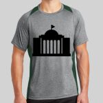 Heather Colorblock Contender ™ Tee Thumbnail