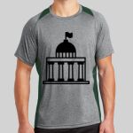 Heather Colorblock Contender ™ Tee Thumbnail