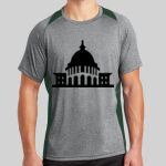 Heather Colorblock Contender ™ Tee Thumbnail