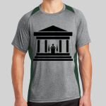 Heather Colorblock Contender ™ Tee Thumbnail