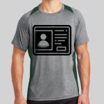 Heather Colorblock Contender ™ Tee Thumbnail