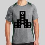 Heather Colorblock Contender ™ Tee Thumbnail