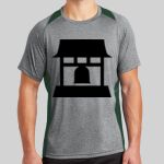 Heather Colorblock Contender ™ Tee Thumbnail