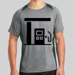 Heather Colorblock Contender ™ Tee Thumbnail