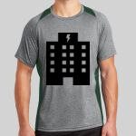 Heather Colorblock Contender ™ Tee Thumbnail