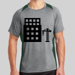 Heather Colorblock Contender ™ Tee Thumbnail