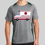 Heather Colorblock Contender ™ Tee Thumbnail